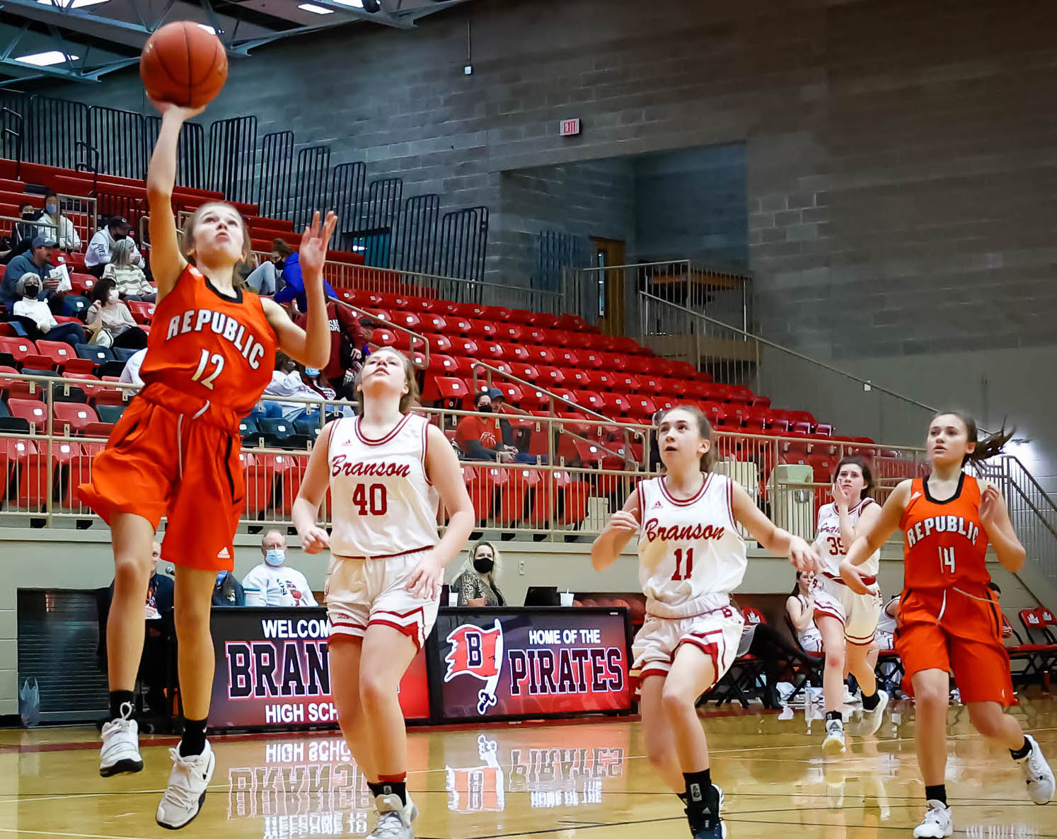 Photos: Freshman Girls Basketball vs Branson - Republic ...