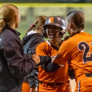 Big Bats Spark District Win for Republic Softball